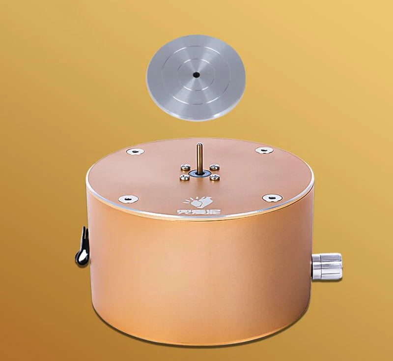 Gold color 12 V для поделок, керамические машины для производства искусства маленькие глиняные гончарная машина 1500 RPM Y - Цвет: Gold color