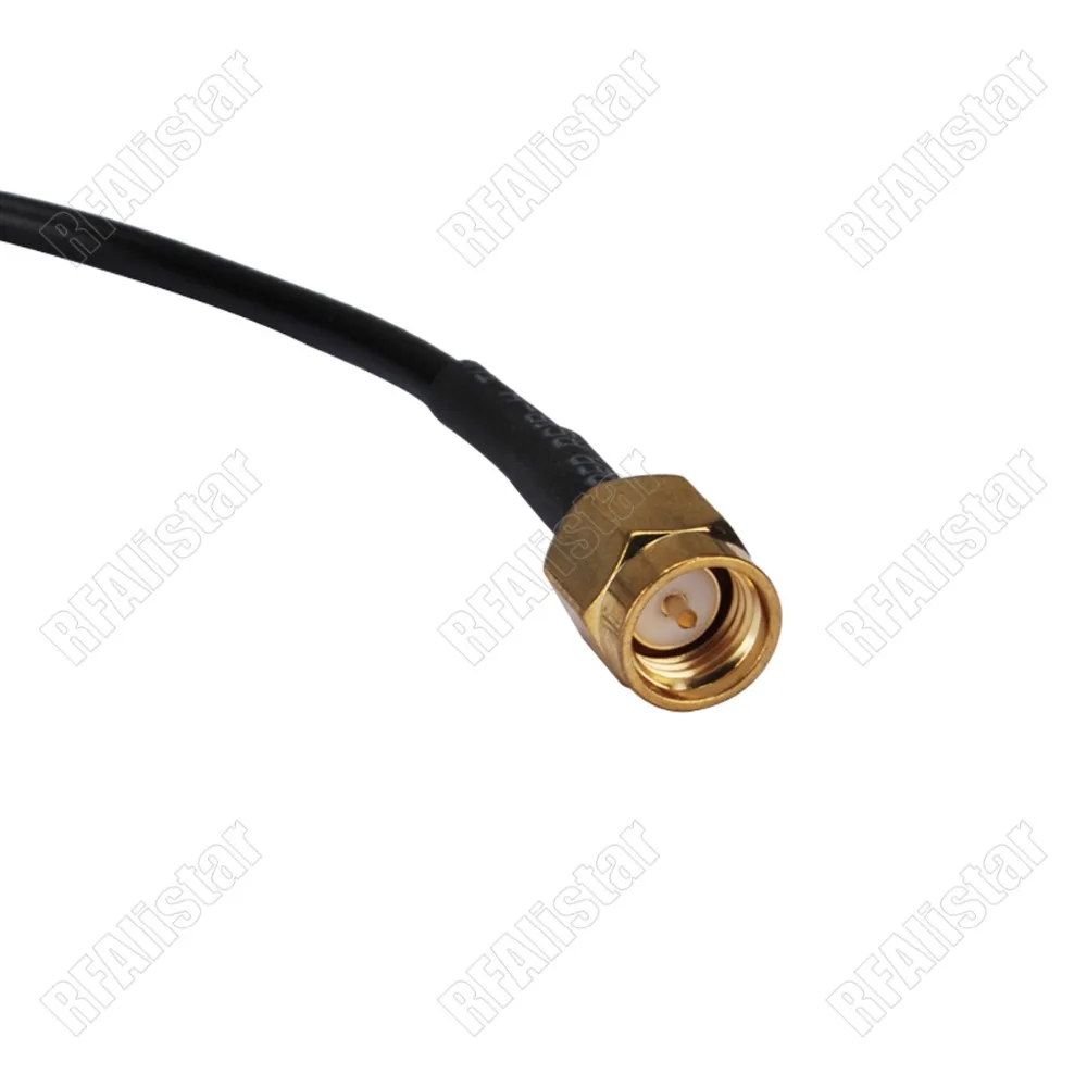 UHF штекер PL259 к SMA RF отрезок коаксиального кабеля PL 259 RG174 для Ham радио Wifi 15 см/30 см/50