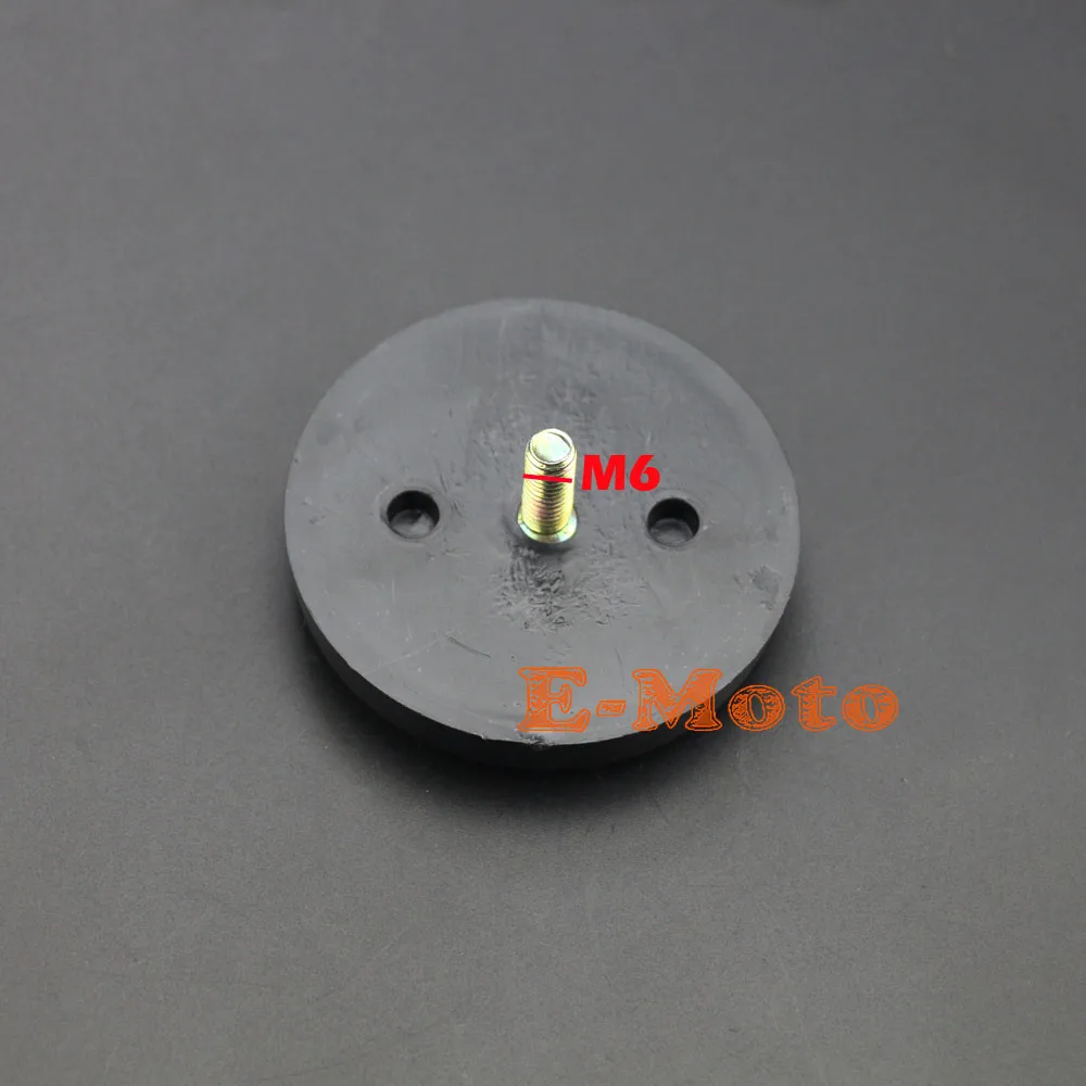 Универсальный Круглый Красный отражатель 6 мм для мотоциклов квадроциклов