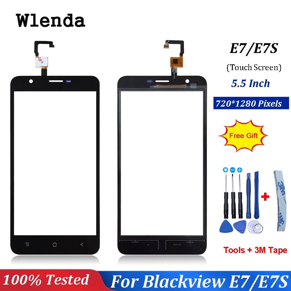 Touch Screen For Blackview E7 sensor Panel Glass Digitizer E7S Touchscreen Without LCD | Мобильные телефоны и аксессуары