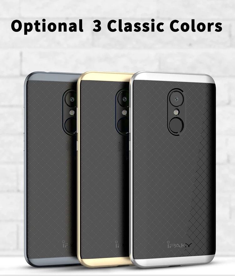 100% ipaky высокое качество 2 в 1 дизайнерский чехол для xiaomi redmi 5 plus (5 99 '')