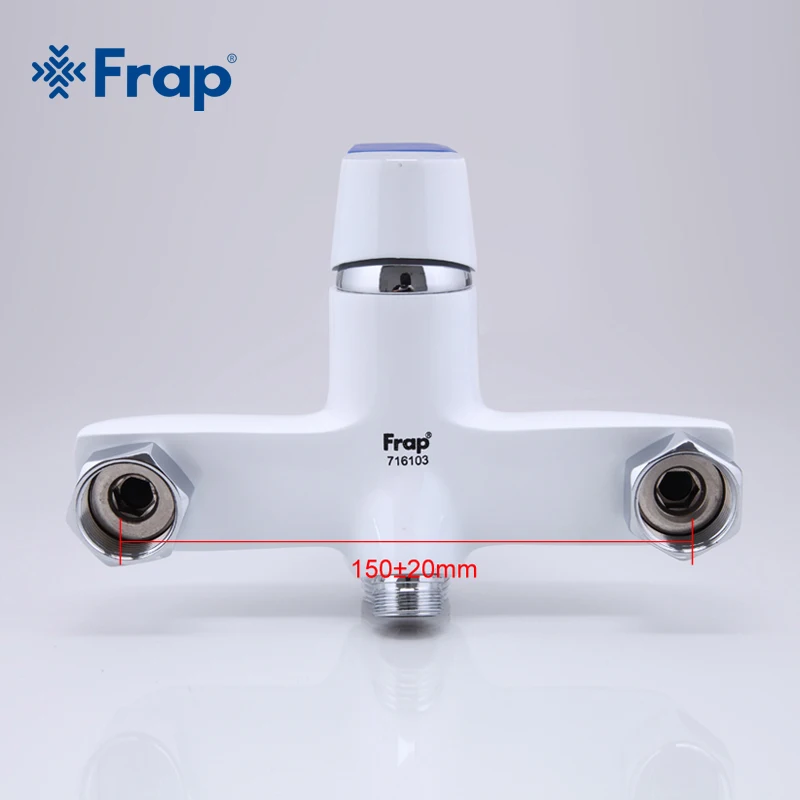 Frap смеситель для ванны в современном стиле настенный холодной и горячей воды