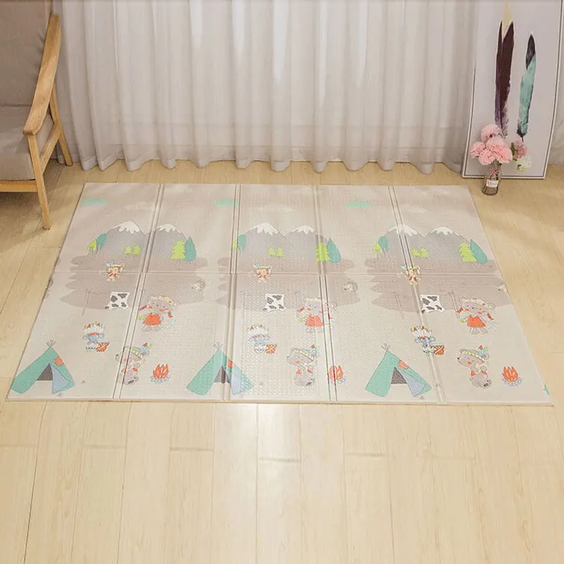 Детский игровой коврик Xpe Puzzle, детский коврик, утолщенный, Infantil, складной коврик, Детский ковер, мягкий пол, для ползания, детские развивающие игрушки