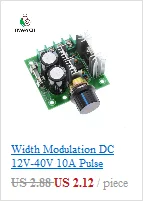 AC 220V 2000W SCR регулятор напряжения затемнения Диммер контроллер скорости двигателя термостата