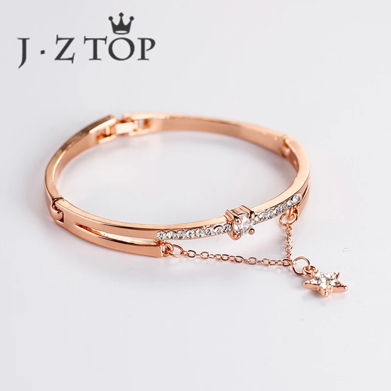 Jztop Crystal Star браслет геометрический пятиконечная звезда кулон кисточкой Браслеты