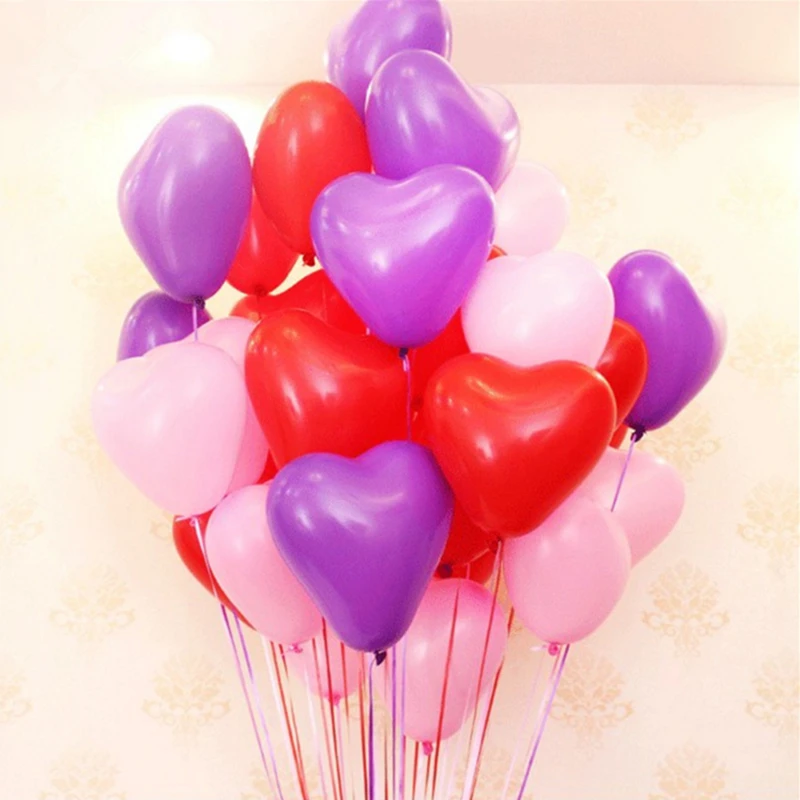 10 шт. романтические воздушные шары 12 дюймов | Дом и сад