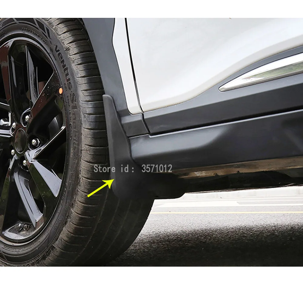 Для Hyundai Kona Encino Kauai 2017 2018 2019 2020 Автомобильная Наклейка Крыло мягкое крыло Защита