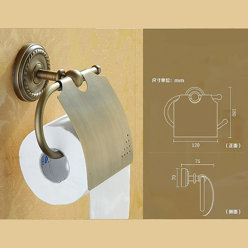 Европейский стиль антикварные латунные наборы оборудования для ванной комнаты