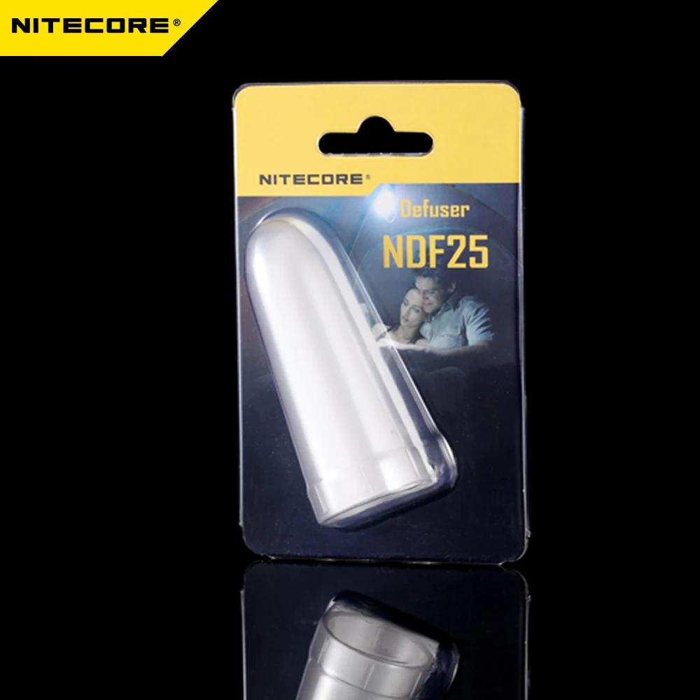 NITECORE NDF25 NDF32 NDF34 NDF40 полупрозрачный белый рассеиватель конус дорожного движения палочка наконечник лампа фонарик аксессуары