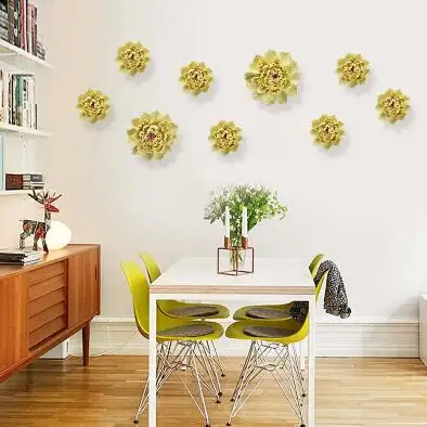 Большие керамические пионы декоративные настенные Цветочные блюда фарфоровые