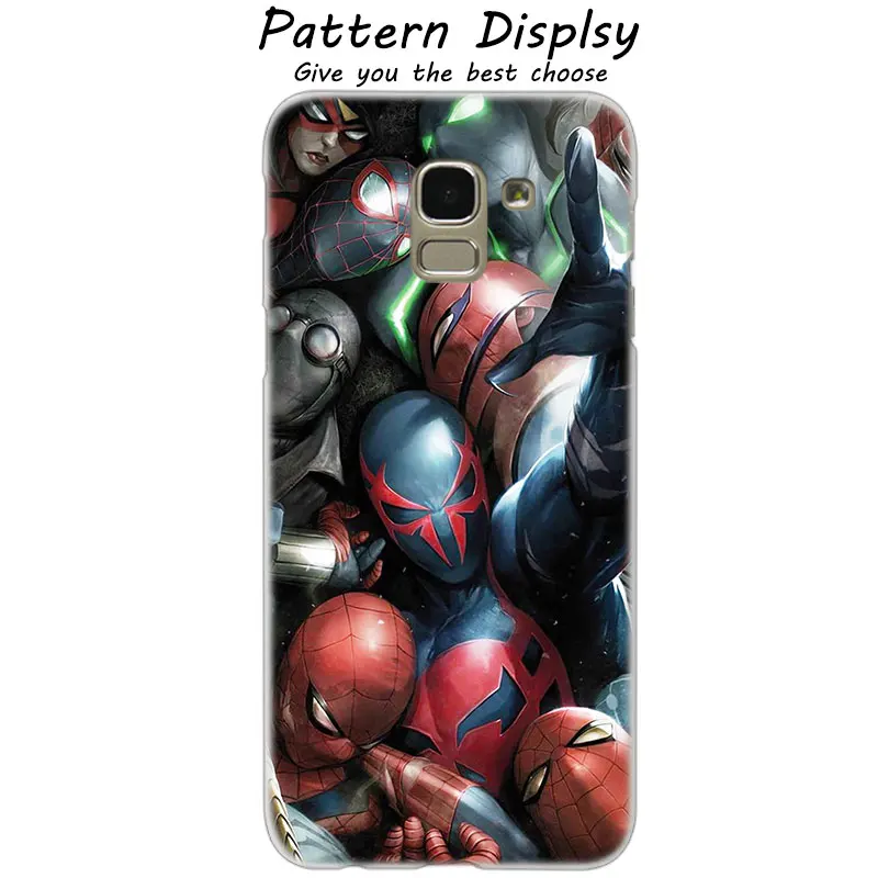 012 MLLSE Marvel Superheroes The Avengers Case Cover for Samsung Galaxy J2 J4 CORE J3 J5 J7 EU J8 J6 J4 Plus J7 Prime - Цвет: 012