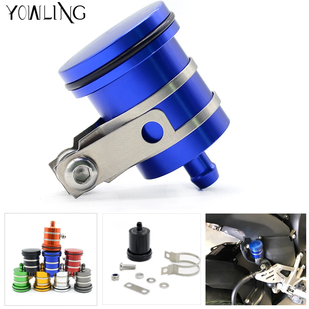 

Motorcycle Oil Cup Brake Fluid Reservoir for Suzuki GSXR 600 750 1000 1300 Sv650 B-king TL1000 DL650 DL1000 GSX 650F 750F Sv650