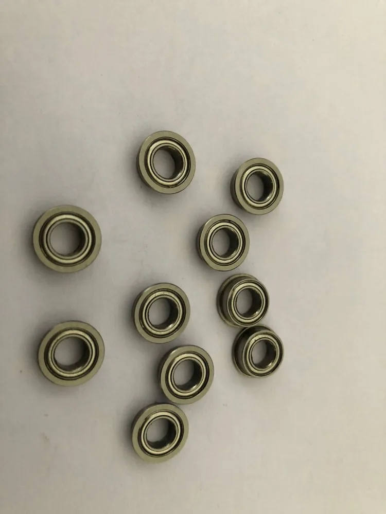 10pcs F604ZZ F605ZZ F606ZZ F607ZZ F608ZZ F609ZZ Flange Bearing Deep Groove Ball Radial Brand New | Обустройство дома