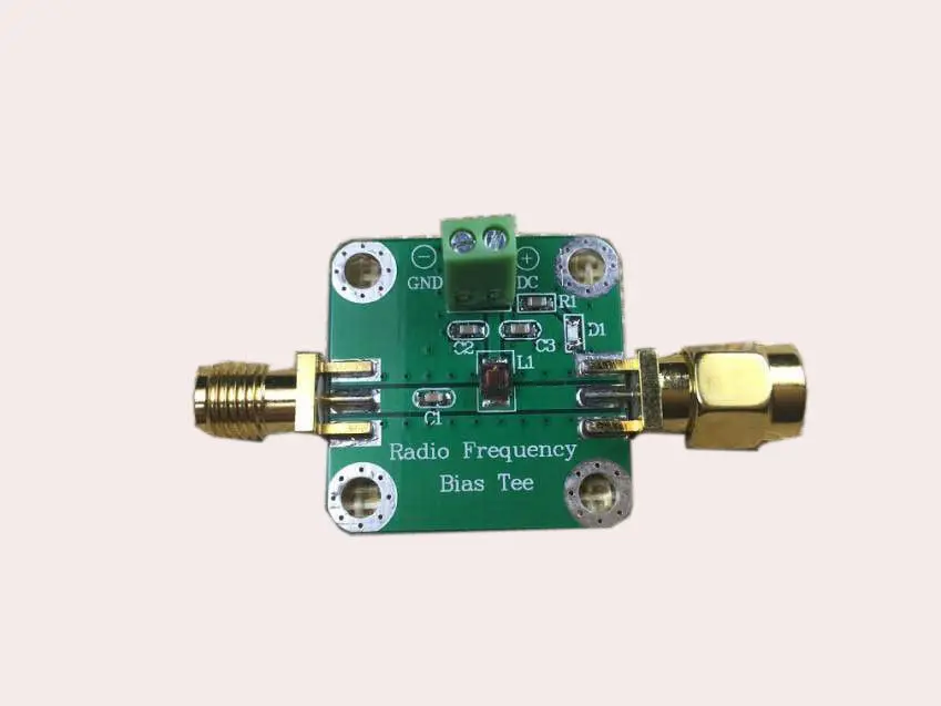 

2pcs New RF Isolator Bias Feeder Bias Tee 10MHz-3GHz