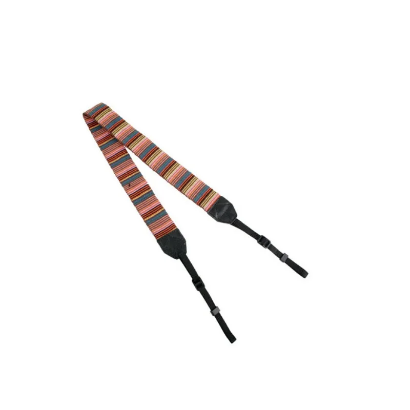 Ethnic Wind Style Camera Colorful Strap Cotton Yard Pattern Neck DSLR Shoulder Hand for Canon Nikon Sony Cameras | Электроника