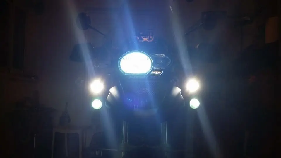 

Motorcycle LED Headlight 12V 125W U5 Waterproof Driving Spot Head Lamp Fog Light For Honda Kawasaki Yamaha ATV