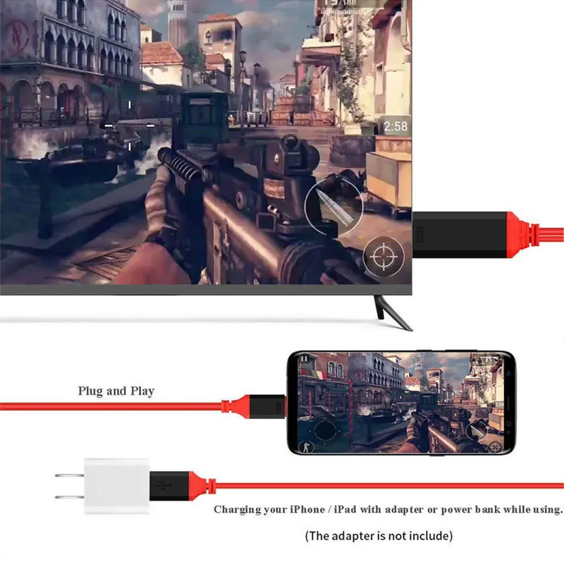 Кабель AHHROOU 2M USB Type-C HDMI кабель Type C папа-папа для MacBook Samsung Xiaomi USB-C 4K HD синхронно |