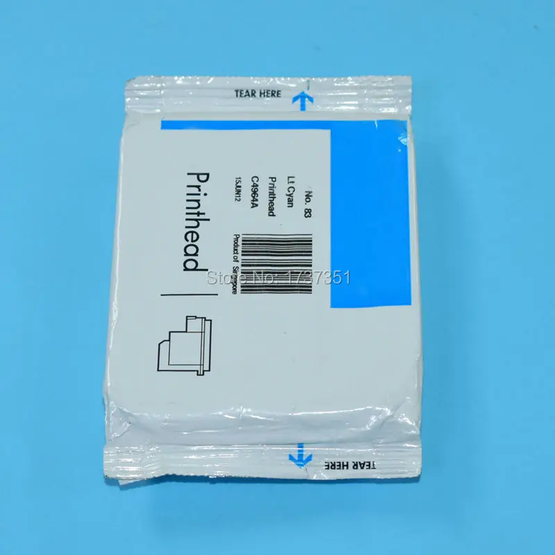 HP 83 светильник Cyan для C4964A печатающая головка LC Designjet 5000 настольный компьютер