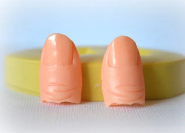 QT0004F гибкие силиконовые Еда безопасности пресс-форм пальцев форма &quotХэллоуин&quot