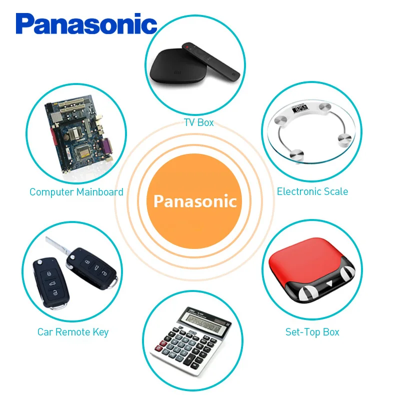Оригинальный Panasonic 10 шт./лот SR516SW батареи с серебряными оксидными кнопками 317 LR516 5 8
