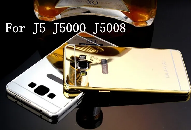 Для Samsung Galaxy A3 A5 A7 J7 2015 чехол A300 A500 A700 J700 J710 золотое покрытие алюминиевая