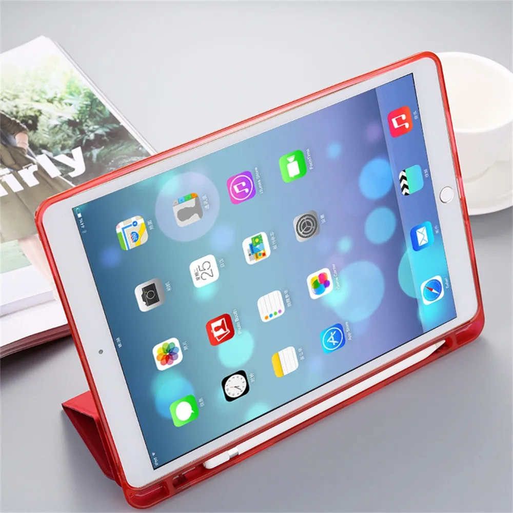 2018 новый для iPad Pro 10 5 &quotчехол Apple Pencil Holder Slim Auto Wake/Sleep Smart Cover May.2 | Компьютеры и офис