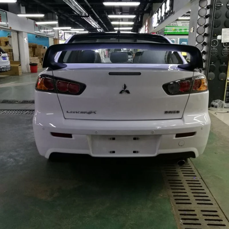 Для LANCER спойлер EVO ABS Материал заднее крыло праймер цвет задний спойлер для Mitsubishi LANCER EVO спойлер 2010