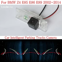 lyudmila car intelligent parking tracks camera for bmw z4 e85 e86 e89 ccd night vision back up reverse camera rear view camera