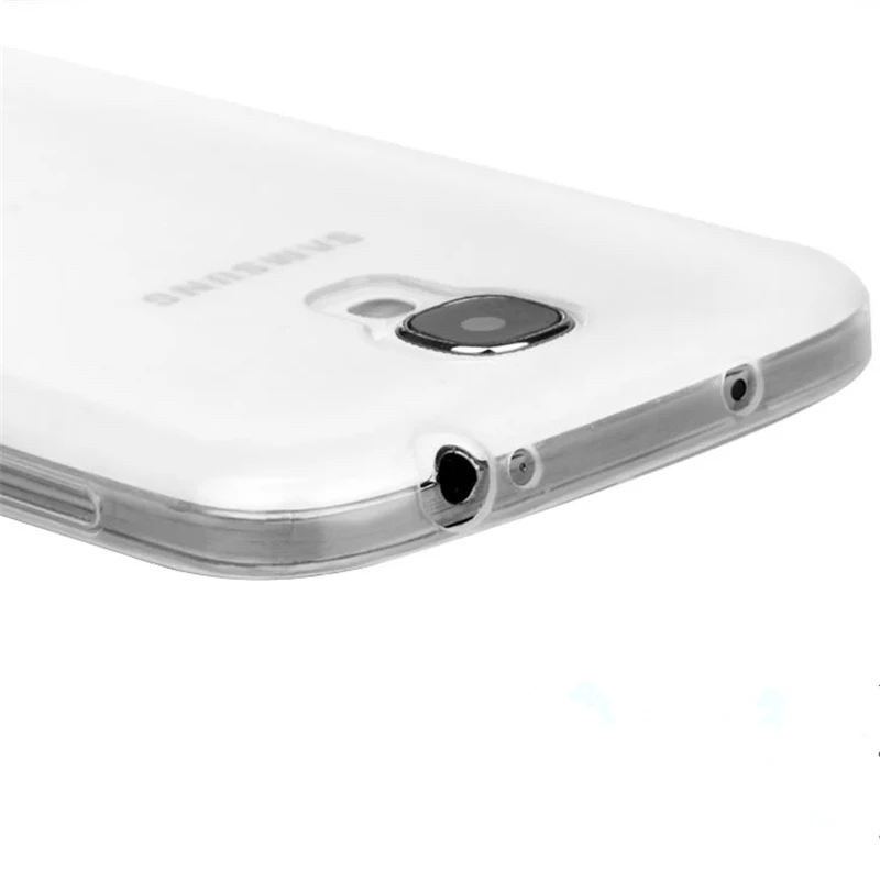 Прозрачный мягкий чехол из ТПУ для телефона Samsung Galaxy S и Note 3 4 5 6 7 8 тонкий
