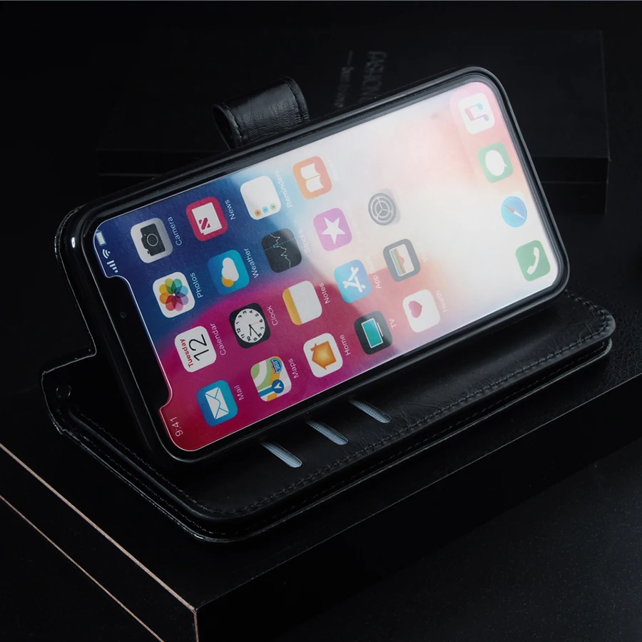 

Leather Wallet Case For iPhone 12 11 Pro Max 9 Cards Holder Flip Cover For iPhone X Xr Xs Max 8 7 6 Plus 5 5S SE Case With Strap