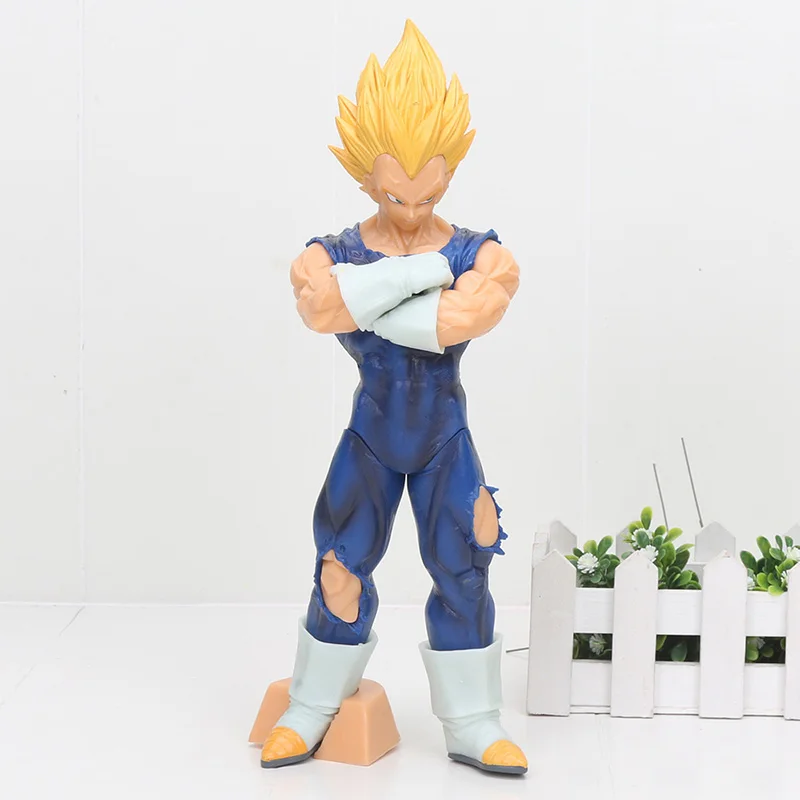 Vegeta bag 23-31 см Dragon Ball Z Grandista ROS разрешение солдат черный Сон Гоку Гохан Вегета ПВХ фигурка Коллекционная модель игрушки - Цвет: Vegeta bag