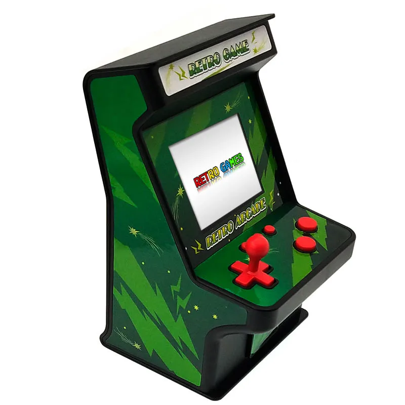 YLW ретро мини Аркада портативной игровой консоли 8-бит игровой консоли Встроенный 256 классической игры для подарок для ребенка игрушки