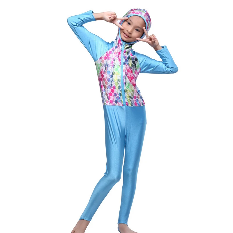 Детский купальник с цветочным принтом для девочек купальная одежда в стиле