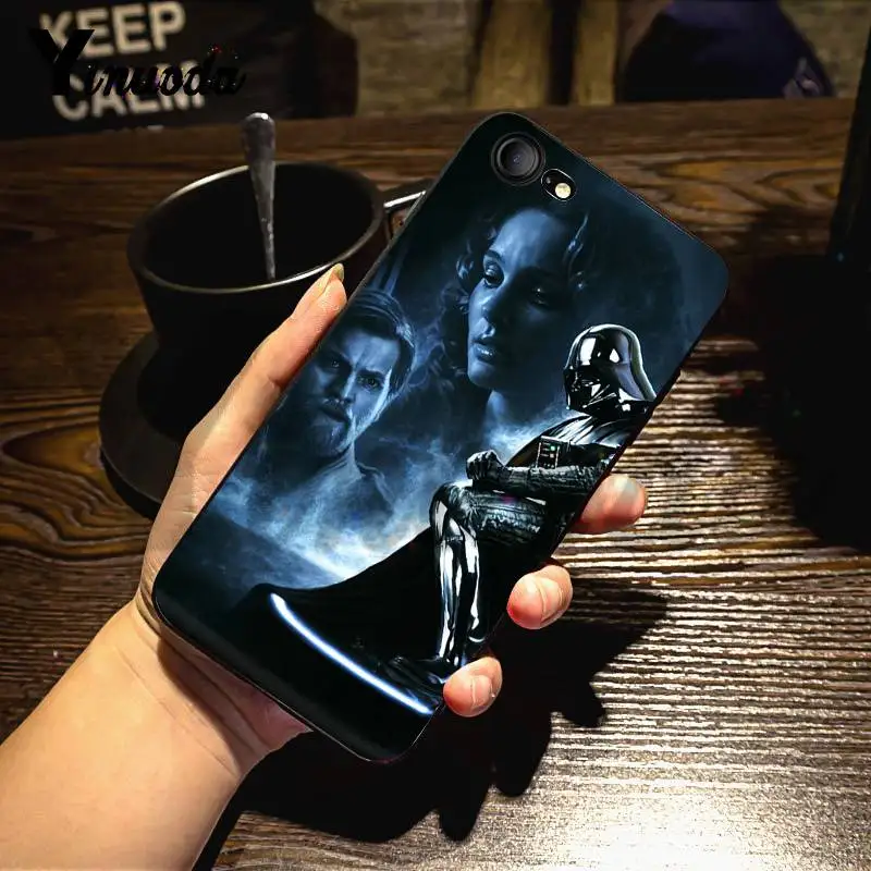Yinuoda для iphone 7 6 X Чехол Star Wars Kylo Ren Darth Вейдер Роскошный чехол для iphone X 6 7 6s 7plus 8 8Plus 5 XS XR