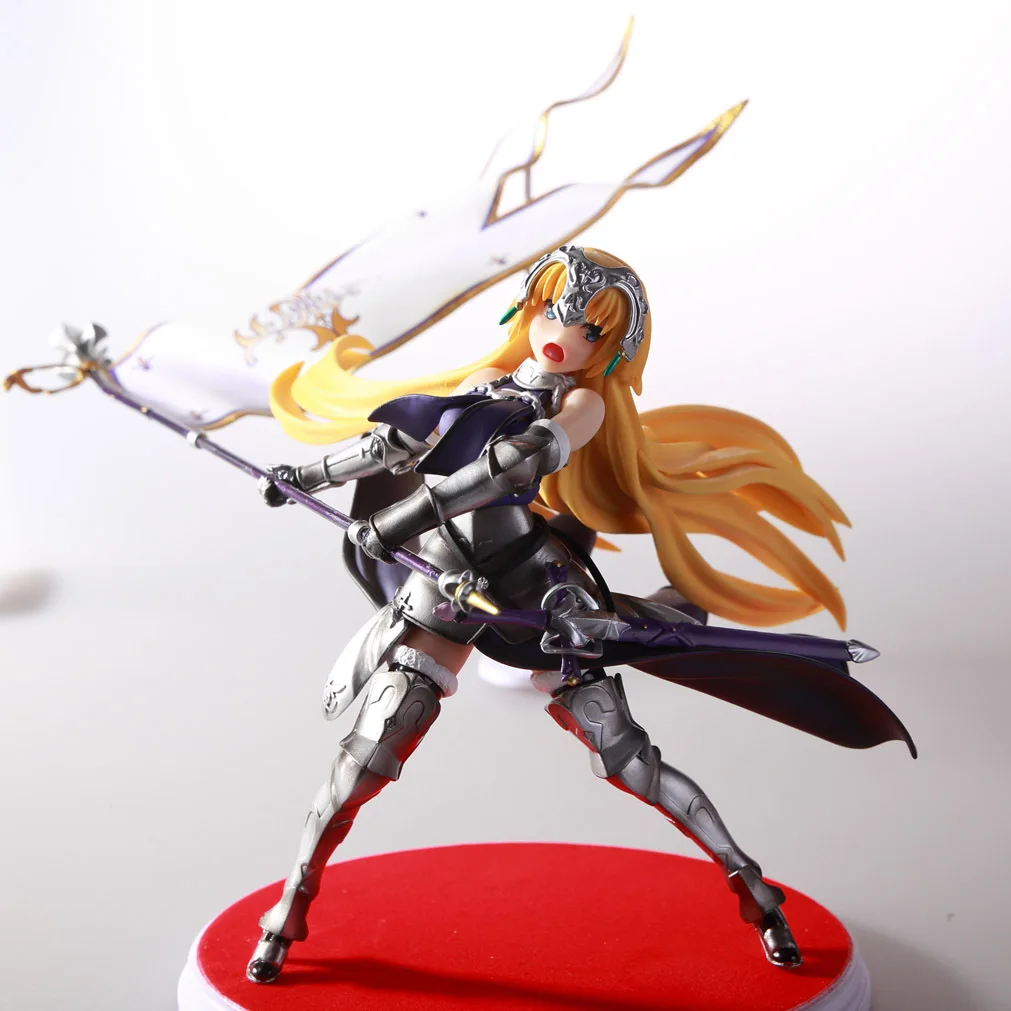 2 цвета японский аниме Fate/Grand заказ ночь фигурка Жанна д 'Арк развевающийся флаг версия модели ПВХ украшения Подарочная игрушка 20 см