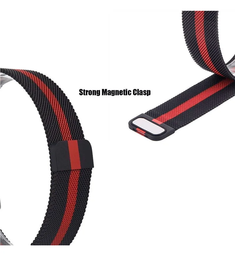 Новинка для оригинальных Xiaomi Huami Amazfit Stratos 2 2 S/amazfit pace/huawei watch GT ремешок для умных часов браслет из нержавеющей стали