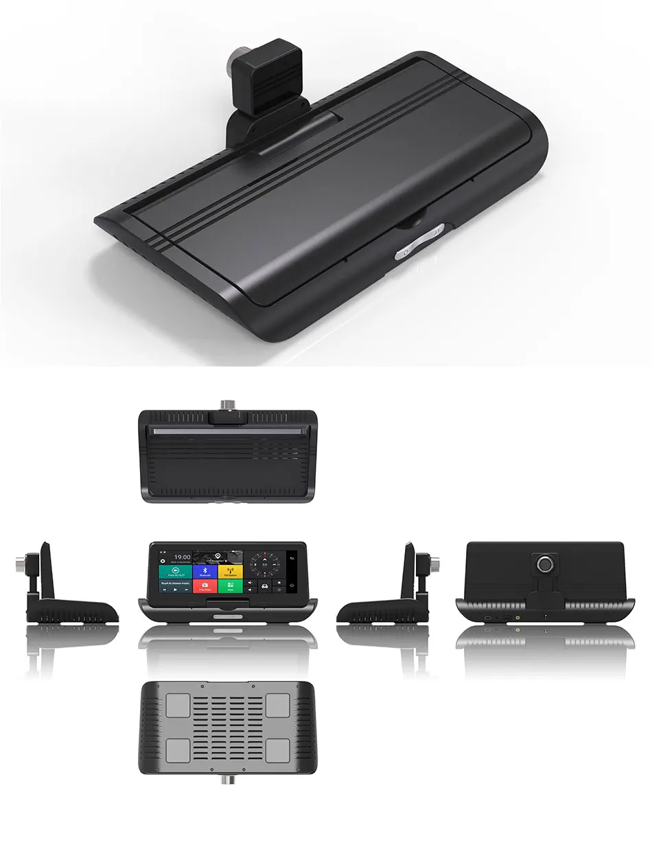 ANSTAR 4G 8 ''Автомобильная камера DVR HD 1080P Dashcam Android WiFi gps навигатор ADAS двойной объектив регистратор видео рекордер авто камера