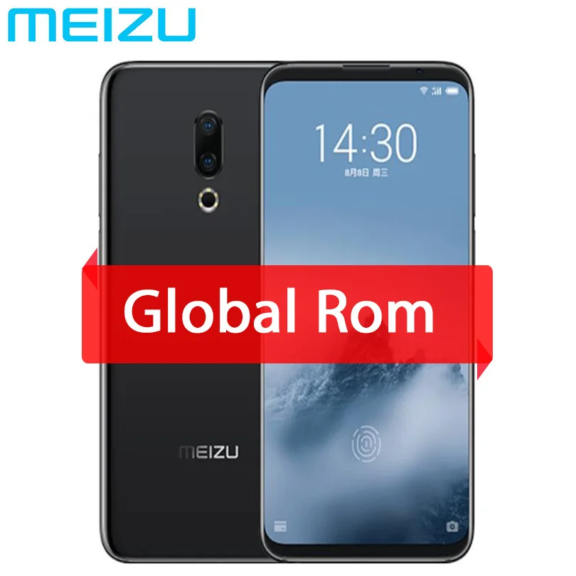 Оригинал Meizu 16th 16 4G LTE глобальная прошивка Snapdragon 845 Octa Core 6 Гб 64 0 &quotFHD 2160x1080P полный