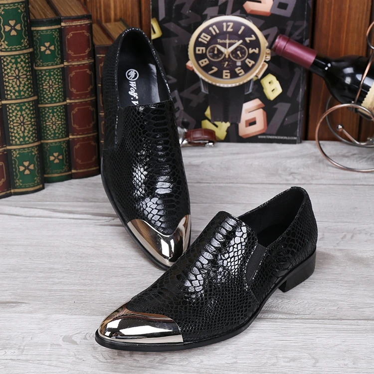 Новое поступление мужские деловые повседневные кожаные туфли наивысшего