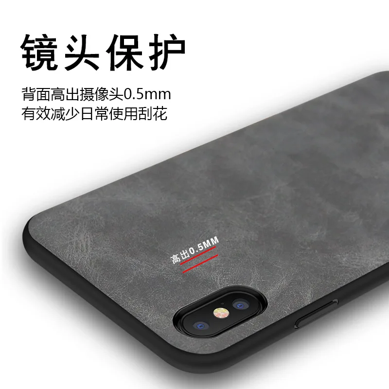 New Fall-Proof Protective Leather Case For Huawei P30 P20 Pro Cover Mate 10 20 Retro-Textured Mobile Phone |