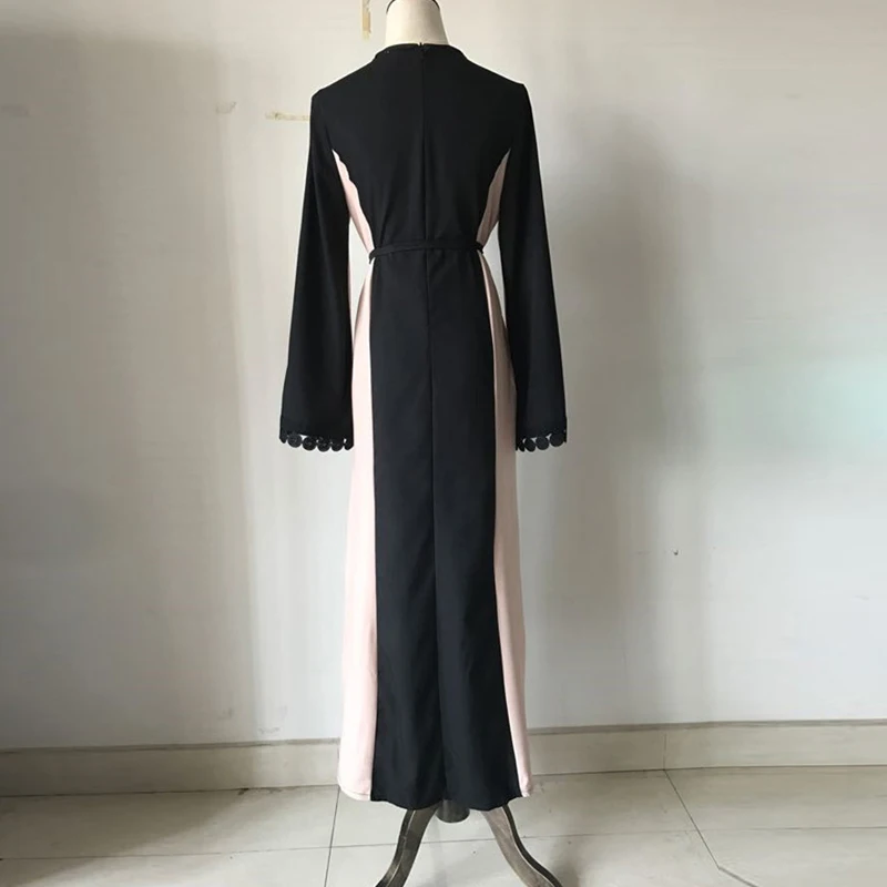 Размера плюс Vestidos Абая Восточный кафтан из Дубая Длинные Арабский мусульманский