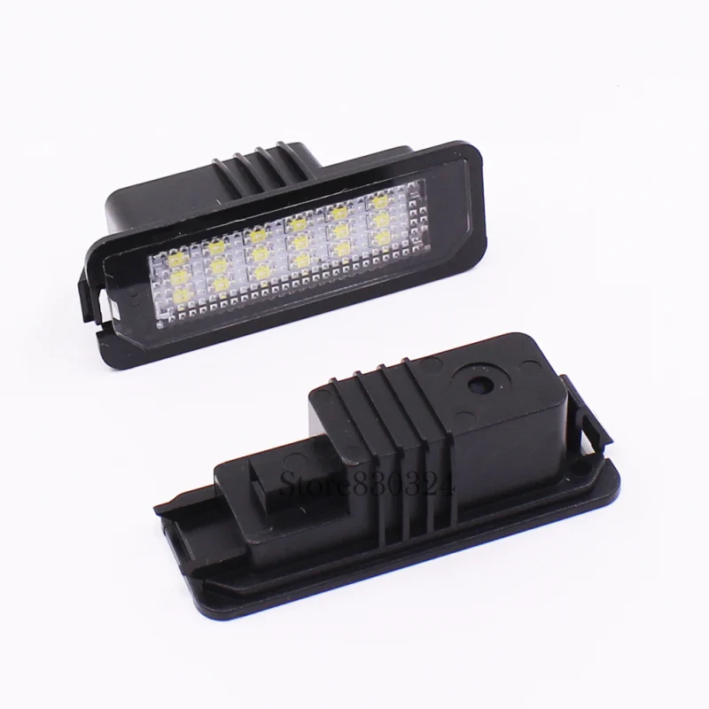 Светодиодный фонарь для номерного знака 18SMD Canbus 2 шт. задний Volkswagen VW GOLF MK4 MK5 MK6 MK7