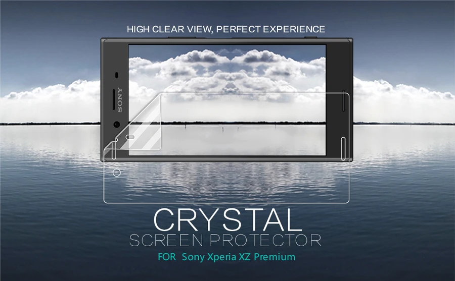 NILLKIN для Sony Xperia XZ Premium супер прозрачная защитная пленка против отпечатков пальцев