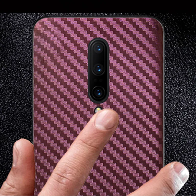 Стикеры из углеродного волокна для oneplus 7Pro/7/6/6T|Защитные стёкла и плёнки