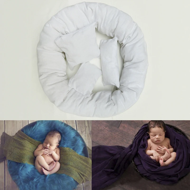 4 шт./компл. подушка в виде пончика для фотосъемки новорожденных|photography newborn|photography