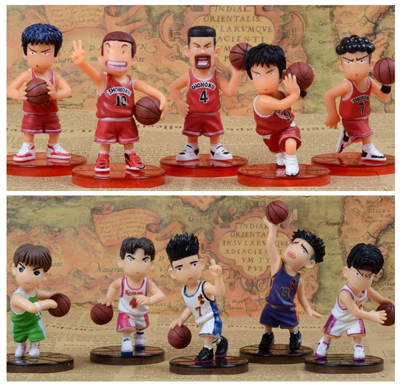 Экшн фигурка аниме Slamdunk Sakuragi Hanamichi Akira Sendoh Play ПВХ Коллекционная модель детская