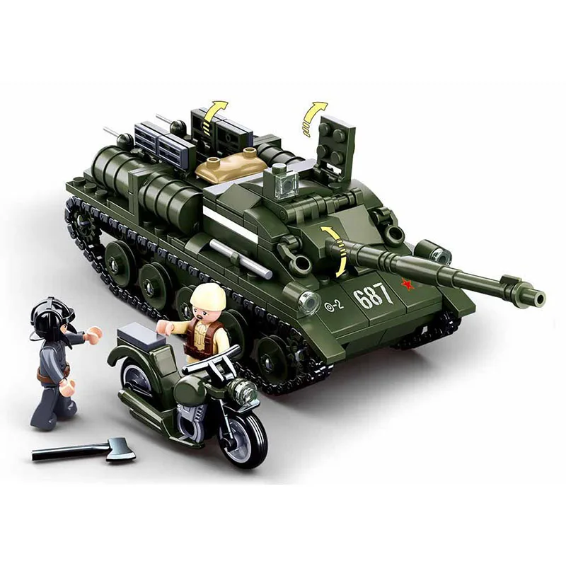338 шт. Детский конструктор Вторая мировая война | Игрушки и хобби