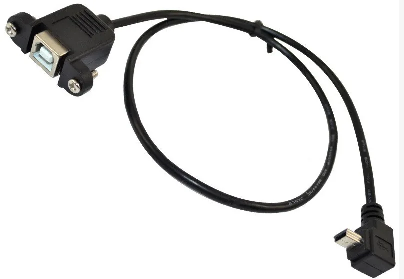 Вздернутый 90 degreedeg USB mini 5Pin revolution B мастер ремень соединительный кабель панели |