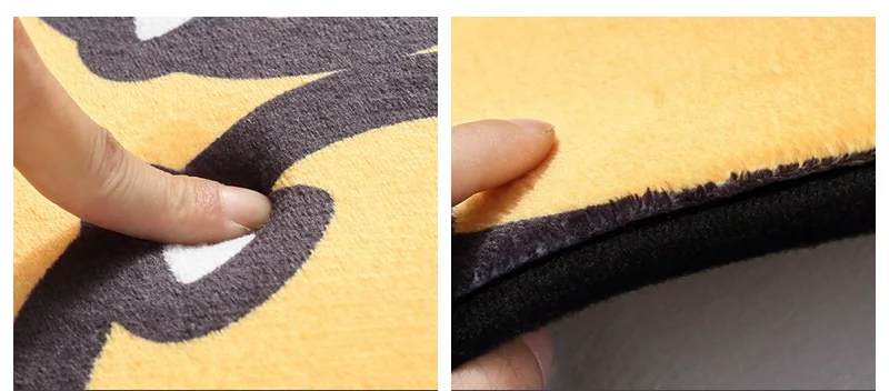 

Cartoon Style Dog Cat Claw Print Carpets Anti-slip Floor Mat Outdoor Rugs Animal Front Door Mats Children's Home Decoration