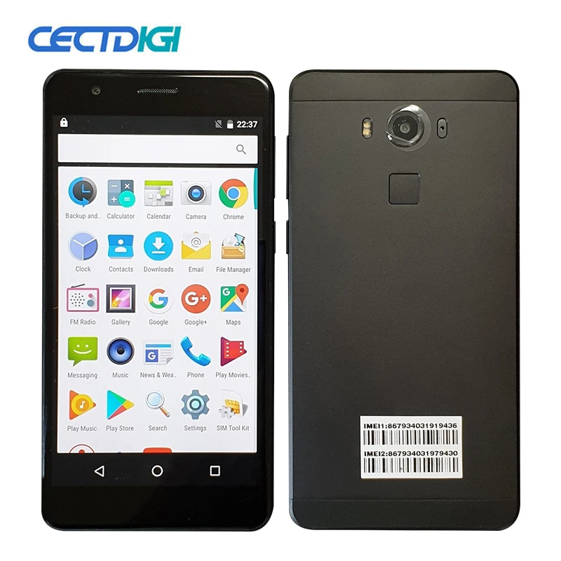 4 + 64 Гб Самый дешевый смартфон 4G MTK6755 Octa Core 5 ''HD экран отпечаток пальца